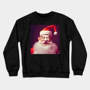Krampus Scary Santa - Halloween Theme Crewneck Sweatshirt